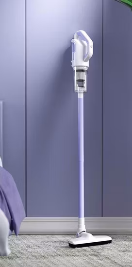 카펫과 바닥, 애완동물 털을 위한 25kpa 강력한 흡입 LED 디스플레이가 장착된 380W 스틱 경량 휴대용 진공 청소기